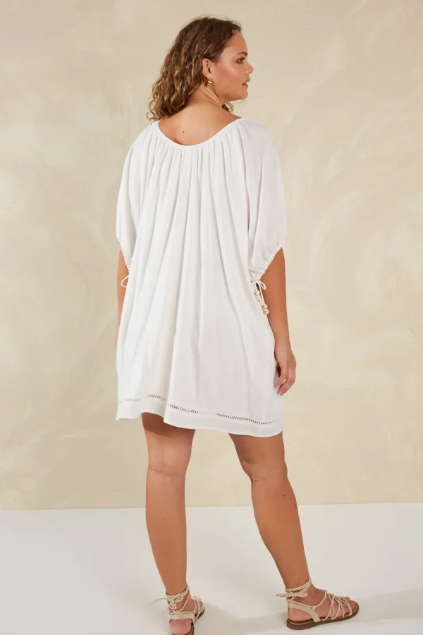 Haven Sardinia Relaxed Dress - Bianco Hot