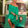 Haven Sardinia Relaxed Dress - Verde New