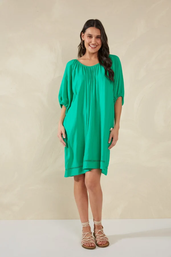 Haven Sardinia Relaxed Dress - Verde New