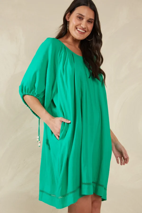 Haven Sardinia Relaxed Dress - Verde New