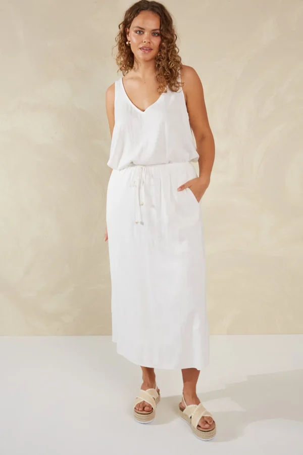 Haven Sardinia Skirt - Bianco Fashion