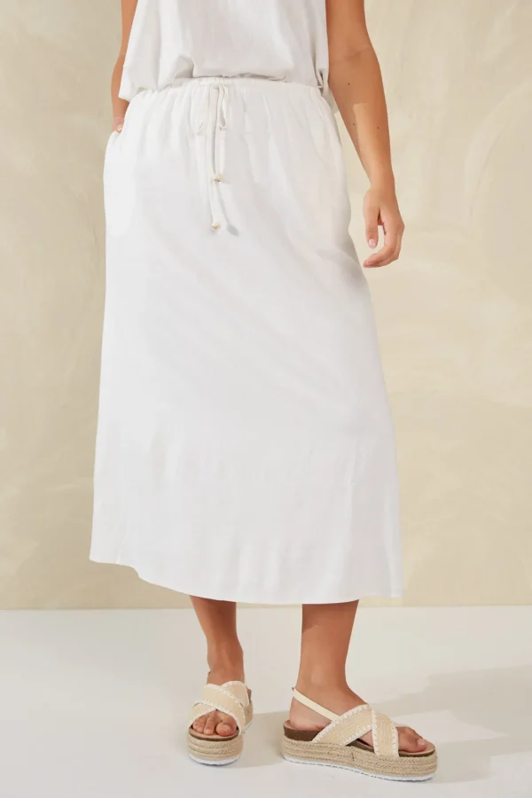 Haven Sardinia Skirt - Bianco Fashion