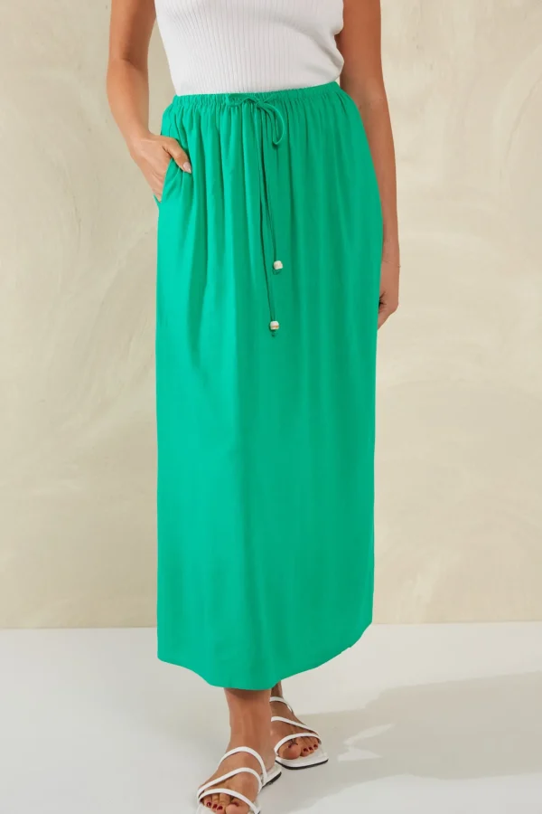 Haven Sardinia Skirt - Verde Hot