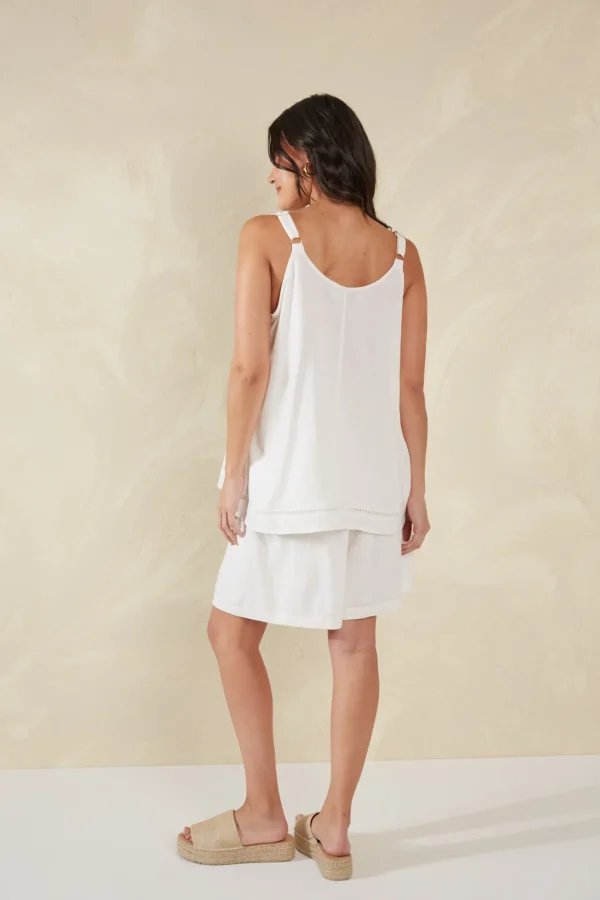 Haven Sardinia Tank - Bianco Fashion