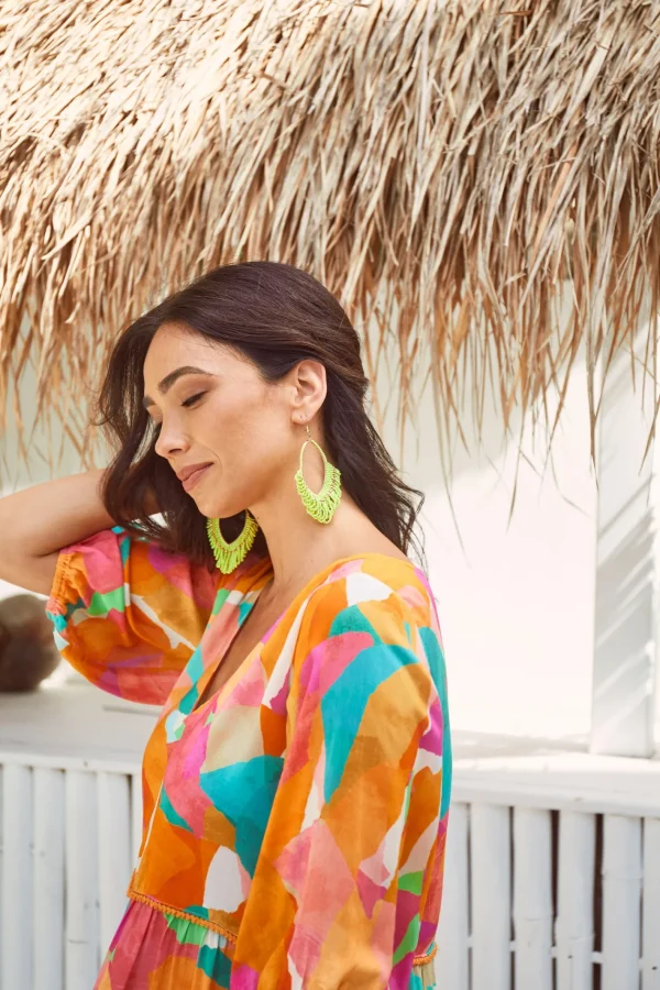 Haven Tropic Drop Earring - Citrus Clearance