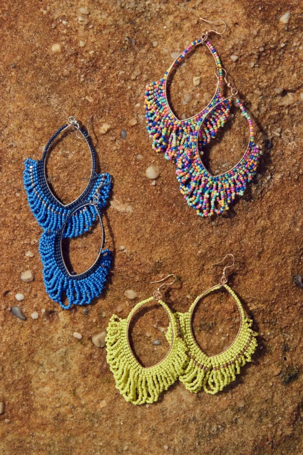Haven Tropic Drop Earring - Cobalt Hot