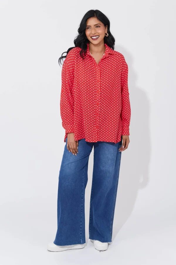 Haven Vanuatu Shirt - Chilli Discount