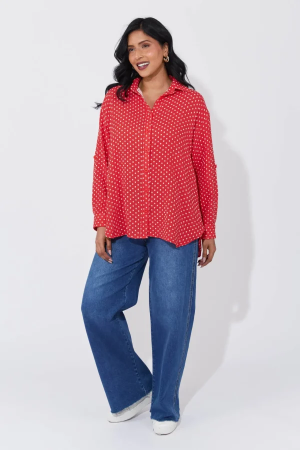 Haven Vanuatu Shirt - Chilli Discount