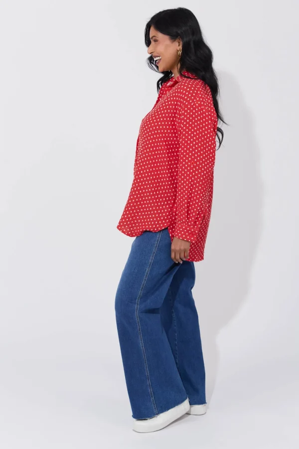 Haven Vanuatu Shirt - Chilli Discount
