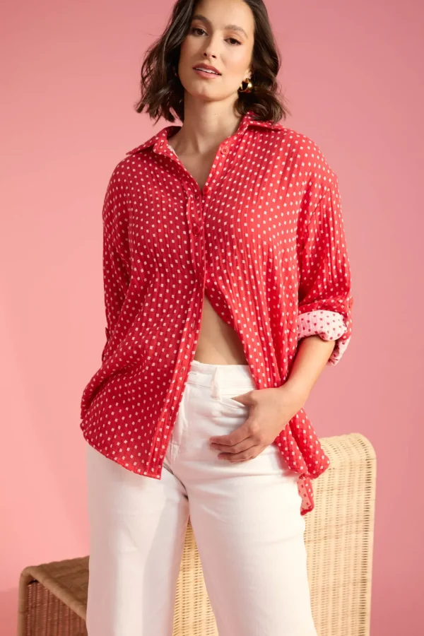 Haven Vanuatu Shirt - Chilli Discount