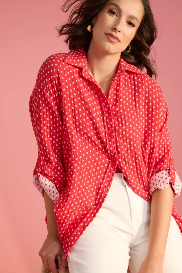 Haven Vanuatu Shirt - Chilli Discount