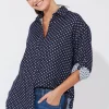 Haven Vanuatu Shirt - Navy Clearance