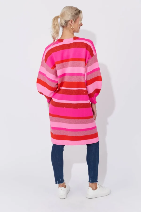 Haven Yuma Cardigan - Chilli/Pink Discount