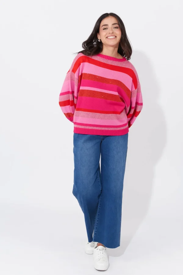 Haven Yuma Jumper - Chilli/Pink Discount