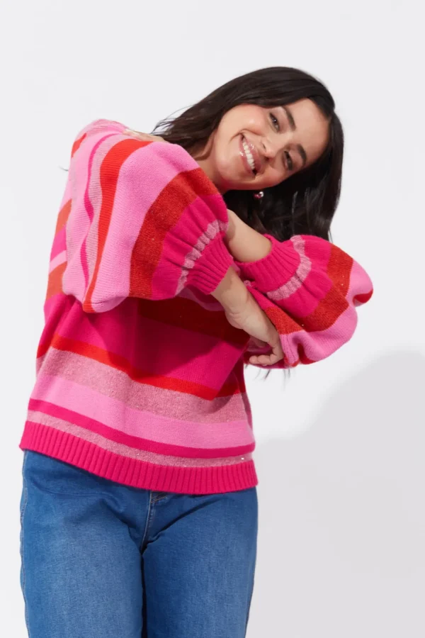 Haven Yuma Jumper - Chilli/Pink Discount